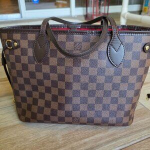 REDUCED @! Louis Vuitton Damier Ebene Tote Shoulder Handbag PM